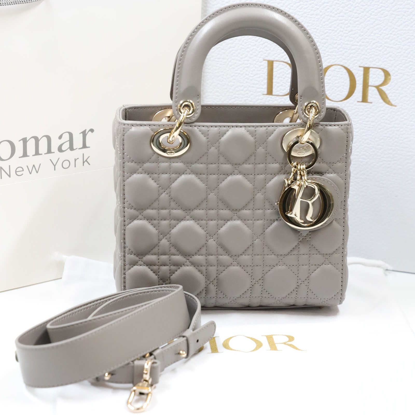 Lady Dior Mini Grey